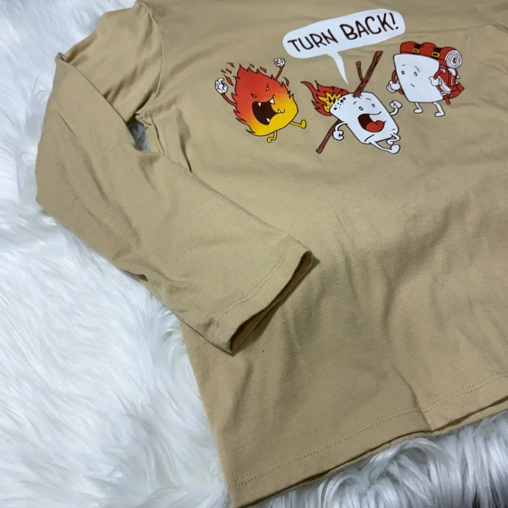 The Children’s Place Graphic Long Sleeve Shirt - Boys Size M (7/8)